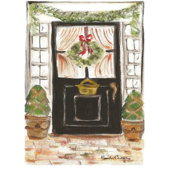 60261 Holiday House Black Door Thumbnail