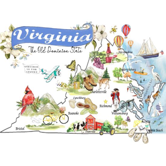 167 Virginia Map Thumbnail