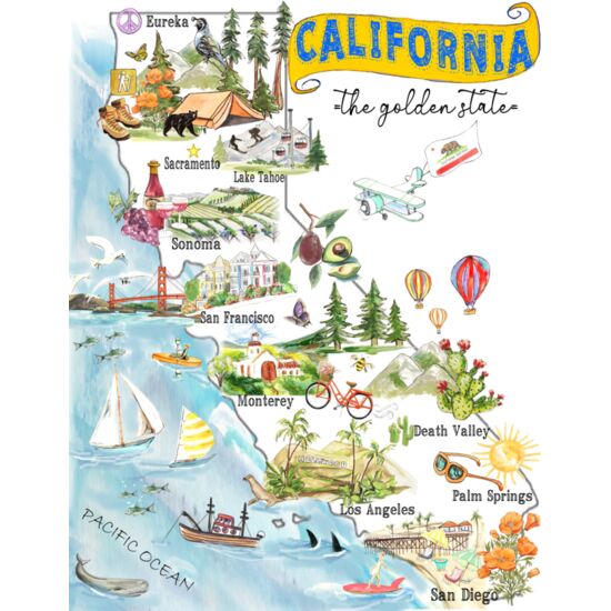 168 California Map 2 Thumbnail