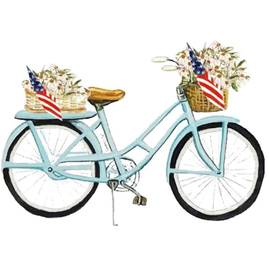 8067 Patriotic Bike Thumbnail